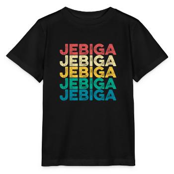 Jebiga rôti Yougoslavie disant Balkan Yugo - T-shirt bio MINI CREATOR Stanley/Stella Enfant - noir - Devant - Mikhail (115cm)