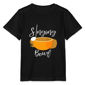 Meditation - Stanley/Stella Kinder T-Shirt MINI CREATOR  - Schwarz - Vorne - Mikhail (115cm)