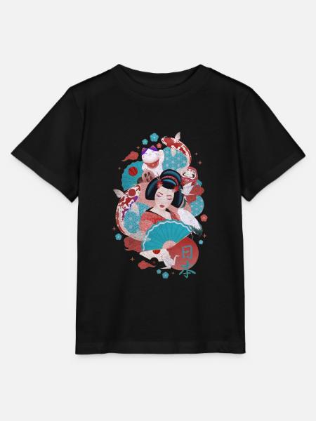 Japan - Stanley/Stella Kinder T-Shirt MINI CREATOR - Schwarz