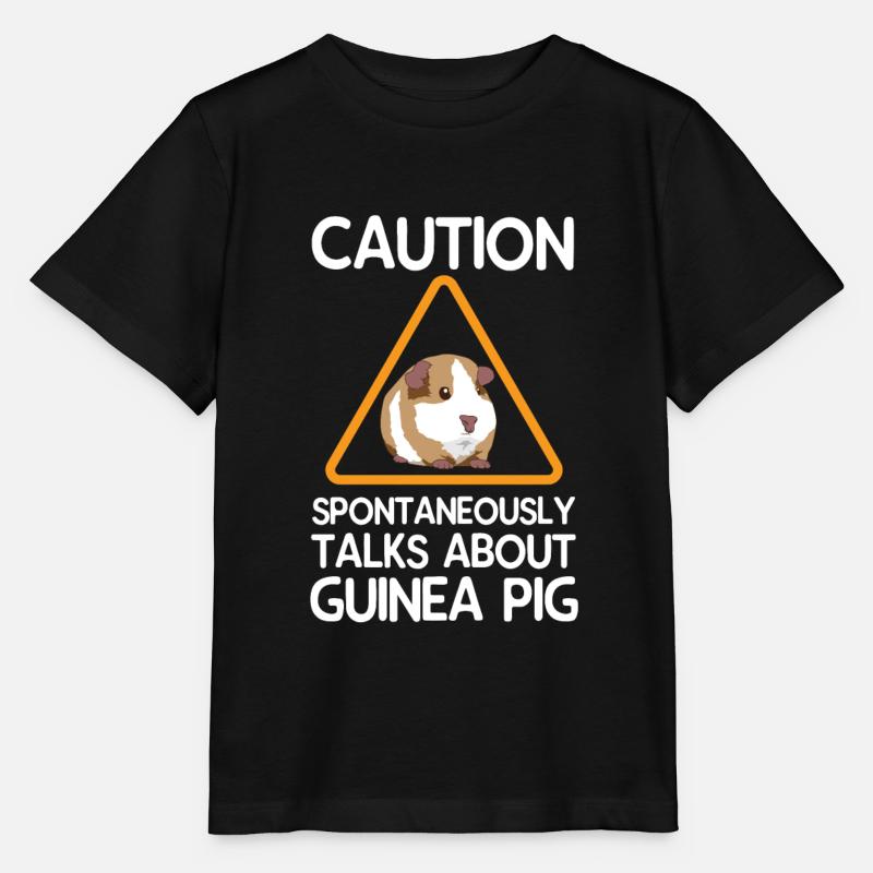 Cochon d'Inde Cavy - T-shirt bio MINI CREATOR Stanley/Stella Enfant - noir