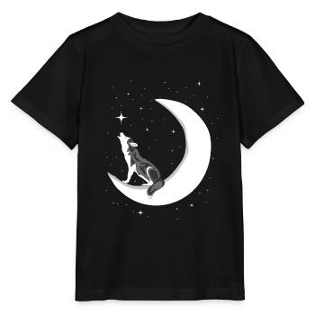 Husky - Stanley/Stella Kinder T-Shirt MINI CREATOR  - Schwarz - Vorne - Mikhail (115cm)