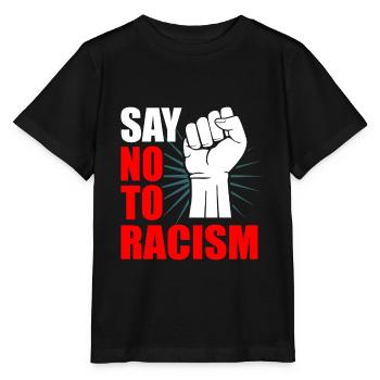 Anti-racisme - T-shirt bio MINI CREATOR Stanley/Stella Enfant - noir - Devant - Mikhail (115cm)