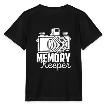 Foto Fotograf Lustig Geschenk - Stanley/Stella Kinder T-Shirt MINI CREATOR  - Schwarz - Vorne - Mikhail (115cm)