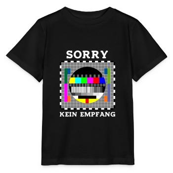 Sorry kein Empfang Sarkasmus Arbeit Beruf - Stanley/Stella Kinder T-Shirt MINI CREATOR  - Schwarz - Vorne - Mikhail (115cm)
