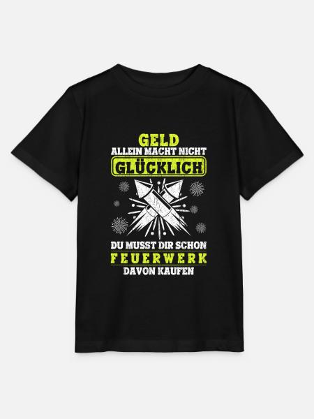 Lustiges Pyrotechniker Geschenk Pyro Feuerwerk - Stanley/Stella Kinder T-Shirt MINI CREATOR - Schwarz
