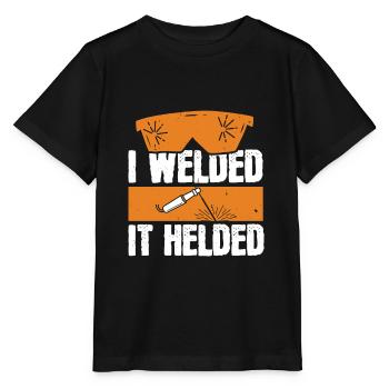 Weld - Stanley/Stella MINI CREATOR Kids’ T-Shirt - black - Front - Mikhail (115cm)