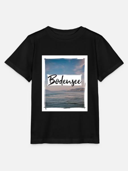 Bodensee - Stanley/Stella Kinder T-Shirt MINI CREATOR  - Schwarz
