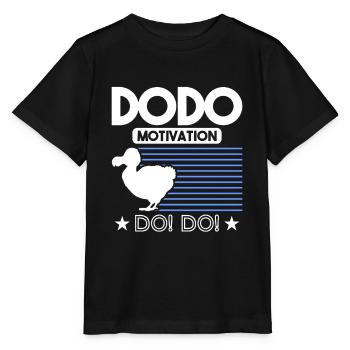 Dodo Dodos Extinct Ornithology - Stanley/Stella MINI CREATOR Kids’ T-Shirt - black - Front - Mikhail (115cm)