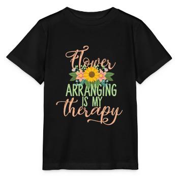 Florist Therapy Florist - Stanley/Stella MINI CREATOR Kids’ T-Shirt - black - Front - Mikhail (115cm)