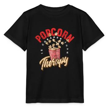 Films de pop-corn - T-shirt bio MINI CREATOR Stanley/Stella Enfant - noir - Devant - Mikhail (115cm)