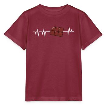 chocolate - Stanley/Stella MINI CREATOR Kids’ T-Shirt - burgundy - Front - Kain (125cm)