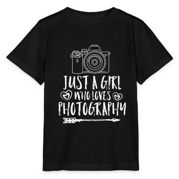 photographer - Stanley/Stella MINI CREATOR Kids’ T-Shirt - black - Front - Mikhail (115cm)