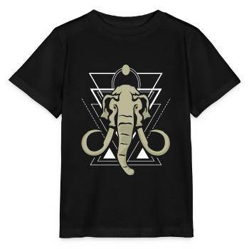 Mammouth - T-shirt bio MINI CREATOR Stanley/Stella Enfant - noir - Devant - Mikhail (115cm)