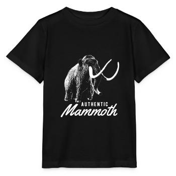 Mammoth - Stanley/Stella MINI CREATOR Kids’ T-Shirt - black - Front - Mikhail (115cm)
