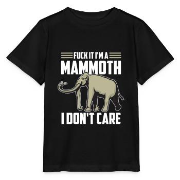 Mammoth - Stanley/Stella MINI CREATOR Kids’ T-Shirt - black - Front - Mikhail (115cm)