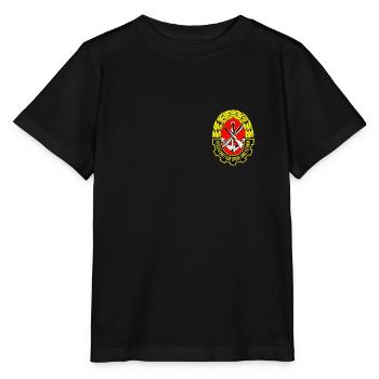 DDR Gesellschaft Für Sport Und Technik - Stanley/Stella Kinder T-Shirt MINI CREATOR  - Schwarz - Vorne - Mikhail (115cm)