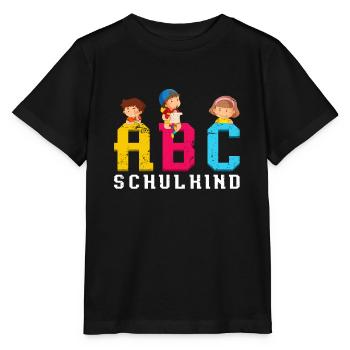 Schüler Schule - Stanley/Stella Kinder T-Shirt MINI CREATOR  - Schwarz - Vorne - Mikhail (115cm)