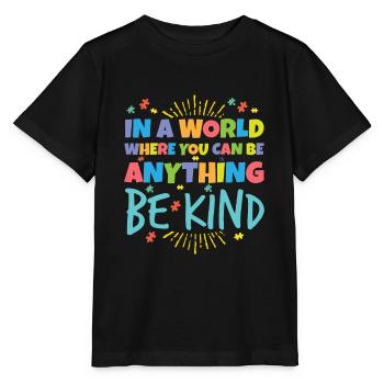 Autismus Autist Asperger Syndrom Puzzel Geschenk - Stanley/Stella Kinder T-Shirt MINI CREATOR  - Schwarz - Vorne - Mikhail (115cm)