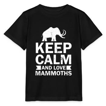 mammouth - T-shirt bio MINI CREATOR Stanley/Stella Enfant - noir - Devant - Mikhail (115cm)