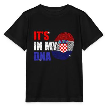 Croatia - Stanley/Stella MINI CREATOR Kids’ T-Shirt - black - Front - Mikhail (115cm)
