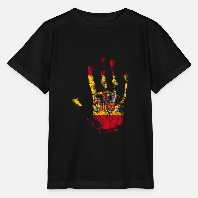 Espagne - T-shirt bio MINI CREATOR Stanley/Stella Enfant - noir