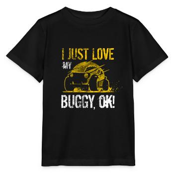 Buggy 4x4 hors route - T-shirt bio MINI CREATOR Stanley/Stella Enfant - noir - Devant - Mikhail (115cm)