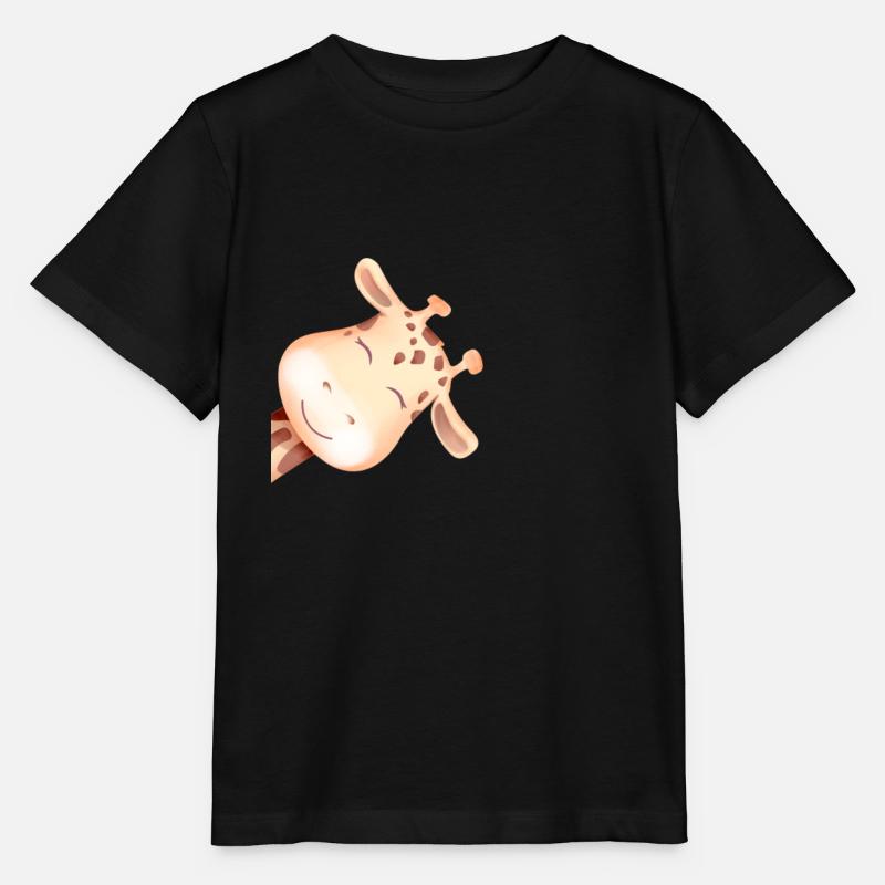 Giraffe - Stanley/Stella Kinder T-Shirt MINI CREATOR  - Schwarz