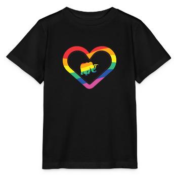 mammouth - T-shirt bio MINI CREATOR Stanley/Stella Enfant - noir - Devant - Mikhail (115cm)
