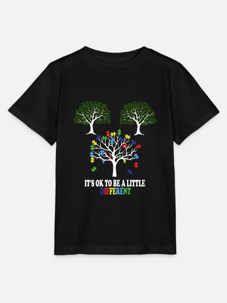 Autismus - Stanley/Stella Kinder T-Shirt MINI CREATOR  - Schwarz