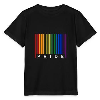 lgbt gay lesbisch regebogen pride - Stanley/Stella Kinder T-Shirt MINI CREATOR  - Schwarz - Vorne - Mikhail (115cm)