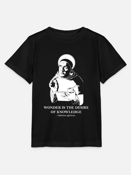 Der Wunsch nach Wissen Katholische Philosophie - Stanley/Stella Kinder T-Shirt MINI CREATOR - Schwarz