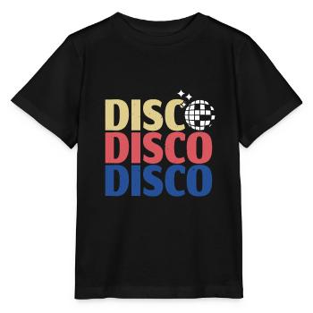 Disco - T-shirt bio MINI CREATOR Stanley/Stella Enfant - noir - Devant - Mikhail (115cm)