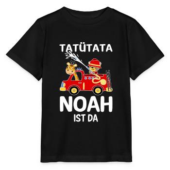 Tatütata Noah Kind Kinder - Stanley/Stella Kinder T-Shirt MINI CREATOR  - Schwarz - Vorne - Mikhail (115cm)