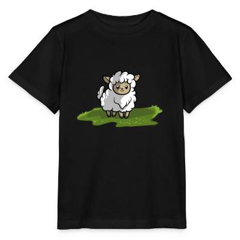 Mouton Agneau - T-shirt bio MINI CREATOR Stanley/Stella Enfant - noir - Devant - Mikhail (115cm)