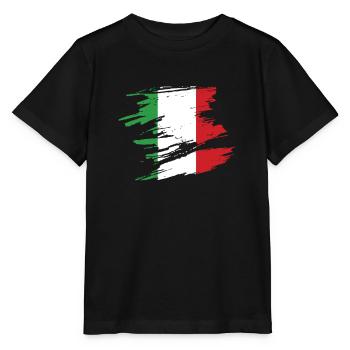 Italy - Stanley/Stella MINI CREATOR Kids’ T-Shirt - black - Front - Mikhail (115cm)