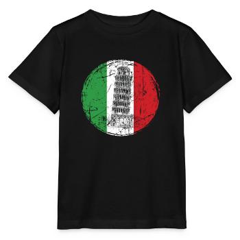 Italy - Stanley/Stella MINI CREATOR Kids’ T-Shirt - black - Front - Mikhail (115cm)