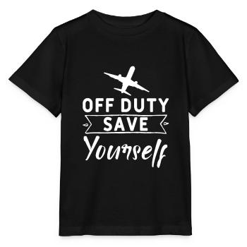 Pilot - Stanley/Stella MINI CREATOR Kids’ T-Shirt - black - Front - Mikhail (115cm)