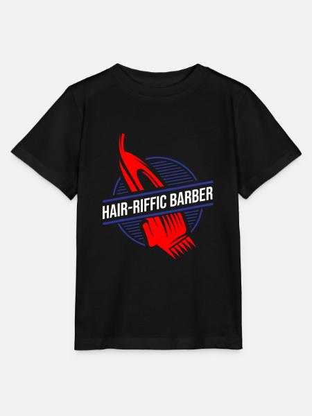 Barber Barbershop Barbier Bart - Stanley/Stella Kinder T-Shirt MINI CREATOR  - Schwarz