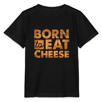 Käse - Stanley/Stella Kinder T-Shirt MINI CREATOR  - Schwarz - Vorne - Mikhail (115cm)