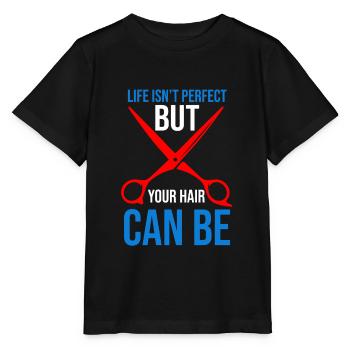 Barber Barbershop Barber Barbe - T-shirt bio MINI CREATOR Stanley/Stella Enfant - noir - Devant - Mikhail (115cm)