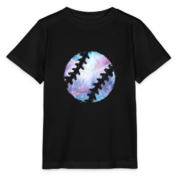 Joueur de baseball de baseball - T-shirt bio MINI CREATOR Stanley/Stella Enfant - noir - Devant - Mikhail (115cm)