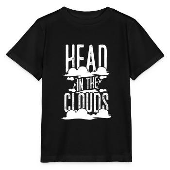 Tête dans les nuages - T-shirt bio MINI CREATOR Stanley/Stella Enfant - noir - Devant - Mikhail (115cm)