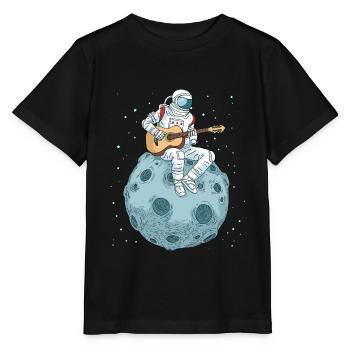 Guitar Gift Guitar Music Guitar Player - Stanley/Stella MINI CREATOR Kids’ T-Shirt - black - Front - Mikhail (115cm)