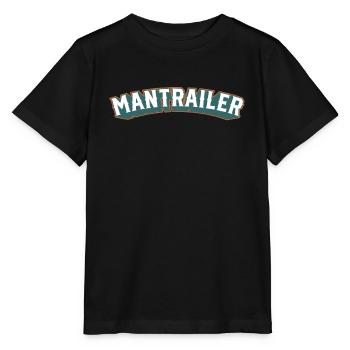 Mantrailing Hund Mantrailer Rettungshund - Stanley/Stella Kinder T-Shirt MINI CREATOR  - Schwarz - Vorne - Mikhail (115cm)