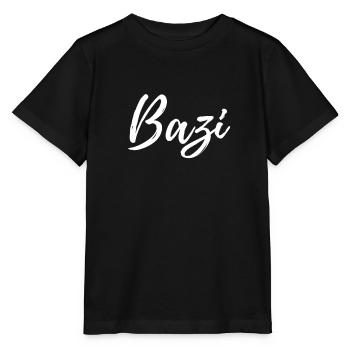 Bazi Kinder T-Shirt Lustig Geschenk Geburt Humor - Stanley/Stella Kinder T-Shirt MINI CREATOR  - Schwarz - Vorne - Mikhail (115cm)