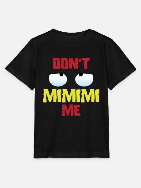 Drôles de phrases mimimi - T-shirt bio MINI CREATOR Stanley/Stella Enfant - noir