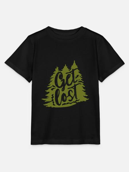 Outdoor Wandern - Stanley/Stella Kinder T-Shirt MINI CREATOR - Schwarz