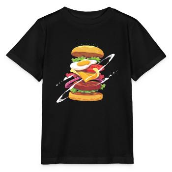 Burger - T-shirt bio MINI CREATOR Stanley/Stella Enfant - noir - Devant - Mikhail (115cm)