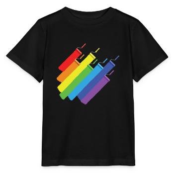 painter - Stanley/Stella MINI CREATOR Kids’ T-Shirt - black - Front - Mikhail (115cm)