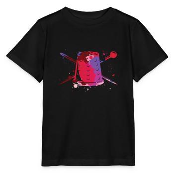 Nähen Nähmaschine Handarbeit Näher Schneider - Stanley/Stella Kinder T-Shirt MINI CREATOR  - Schwarz - Vorne - Mikhail (115cm)